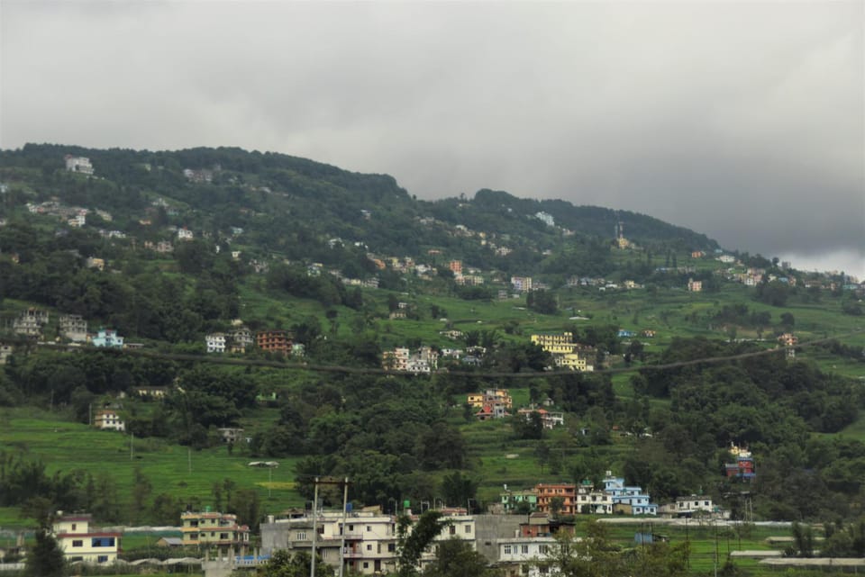 peaceful green Room at Thamel Hotel in Kathmandu