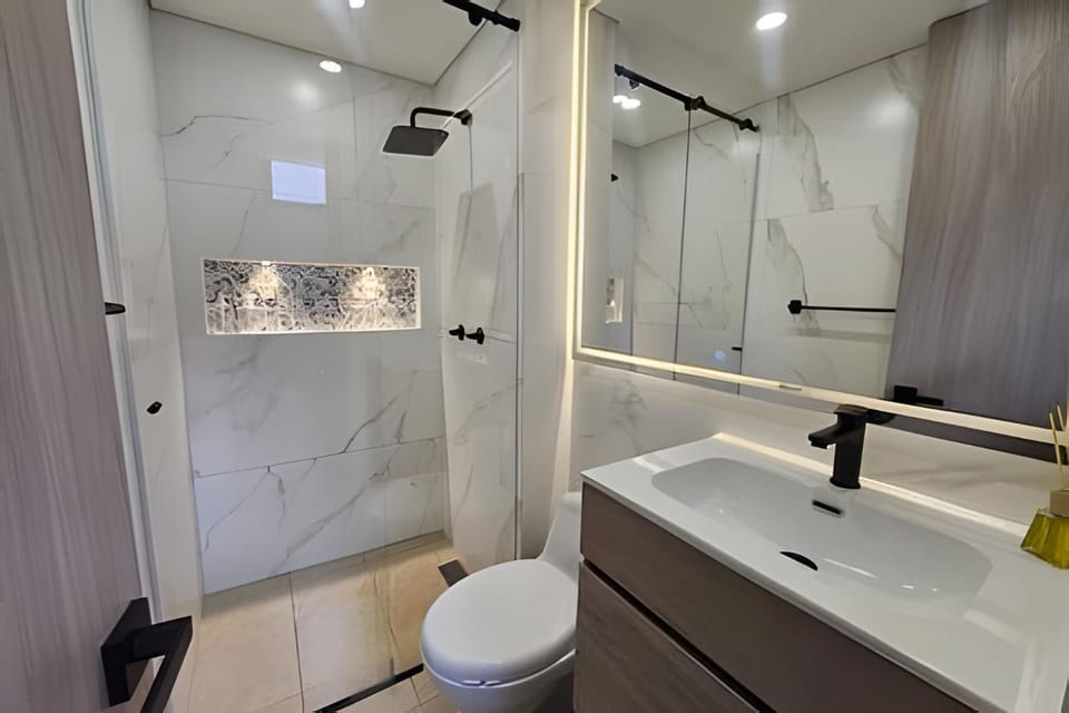 Shower, Toilet