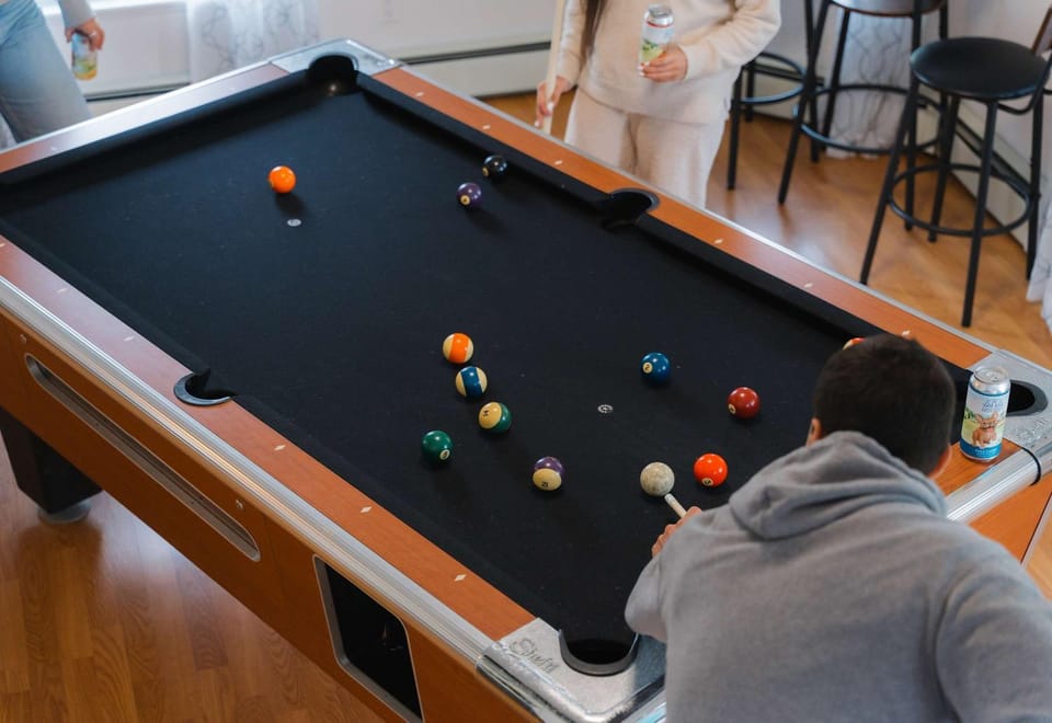 Heron Hideaway Game Room within walking distance to HWS & Seneca Lake House in Geneva