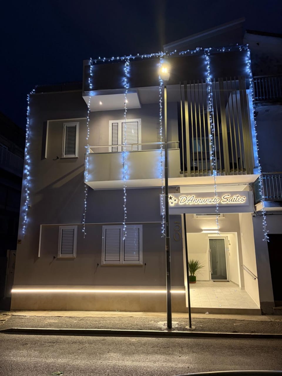Property building, Night