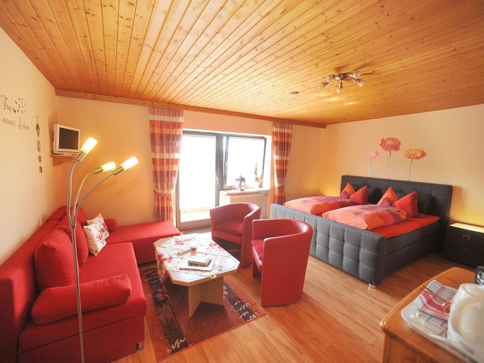 Living room, Photo of the whole room, Seating area, Bedroom