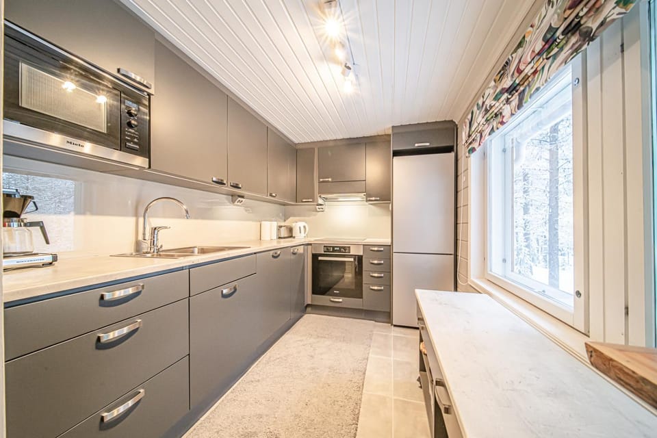 Kitchen or kitchenette, dishwasher, oven
