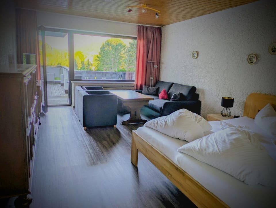 Living room, Seating area, Bedroom