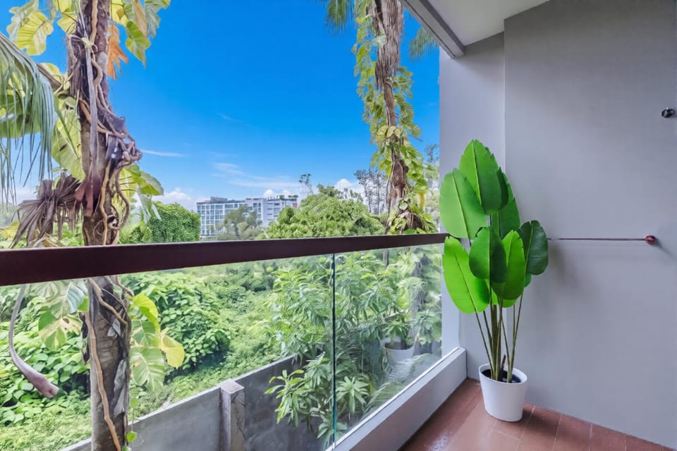Day, Natural landscape, Garden, View (from property/room), Balcony/Terrace, Garden view