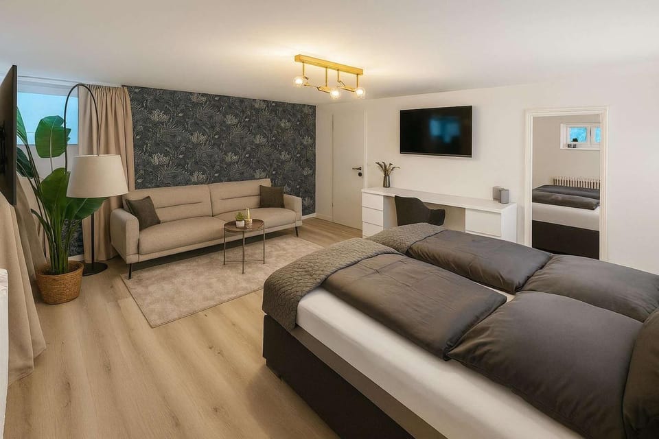 Bed, Photo of the whole room, Bedroom
