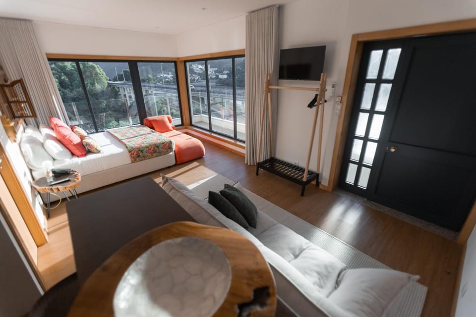 Living room, Bedroom