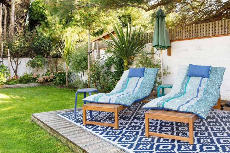 Garden, Balcony/Terrace, sunbed