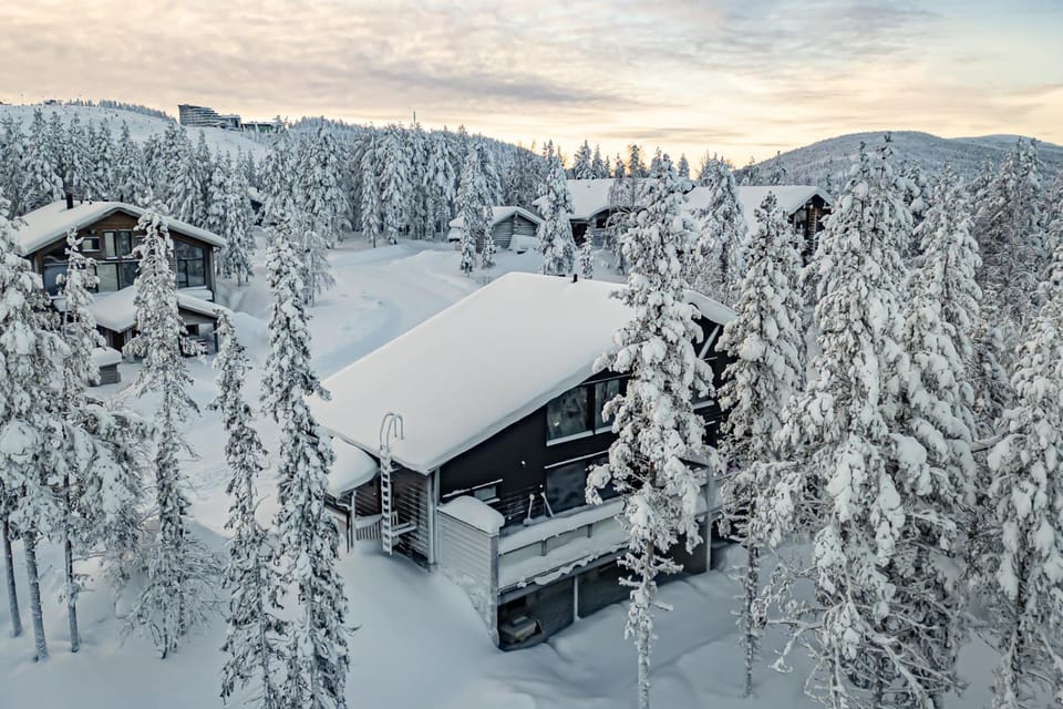 Property building, Neighbourhood, Natural landscape, Winter, Quiet street view, Inner courtyard view