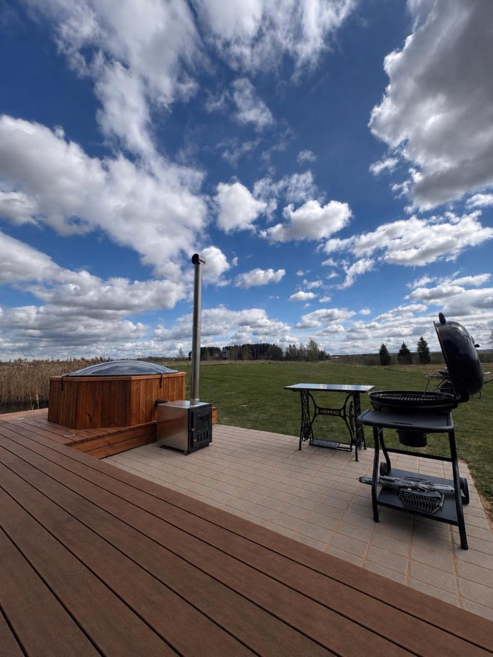 BBQ facilities, Open Air Bath