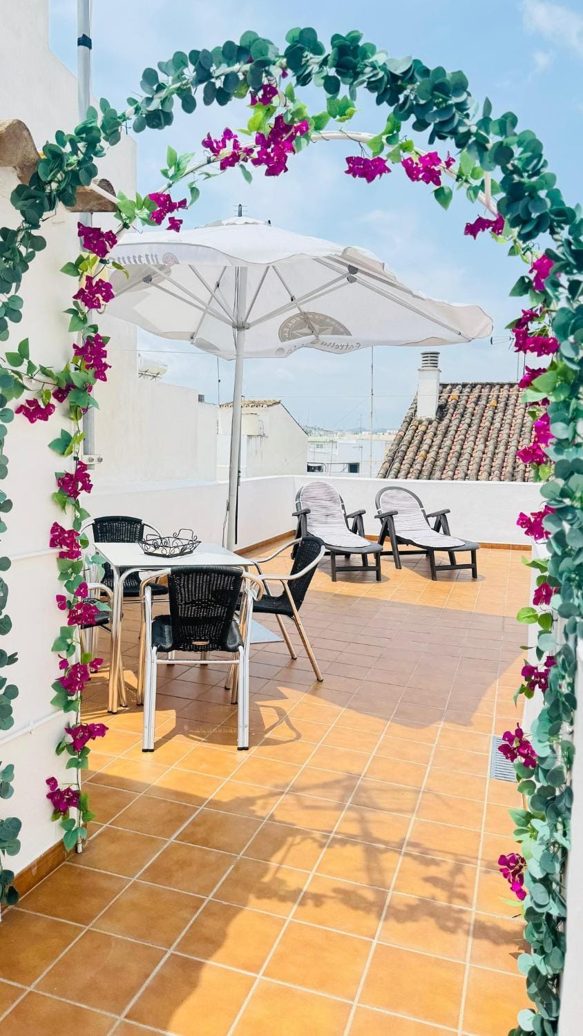 Balcony/Terrace, sunbed