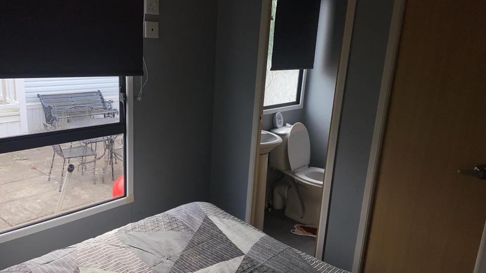 Toilet, Bed, Bedroom