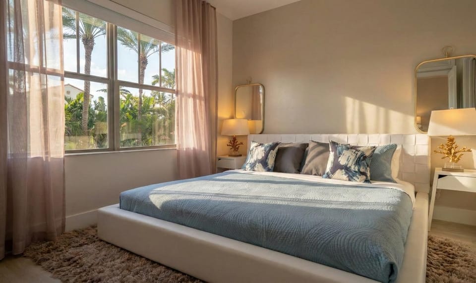 Bed, Bedroom