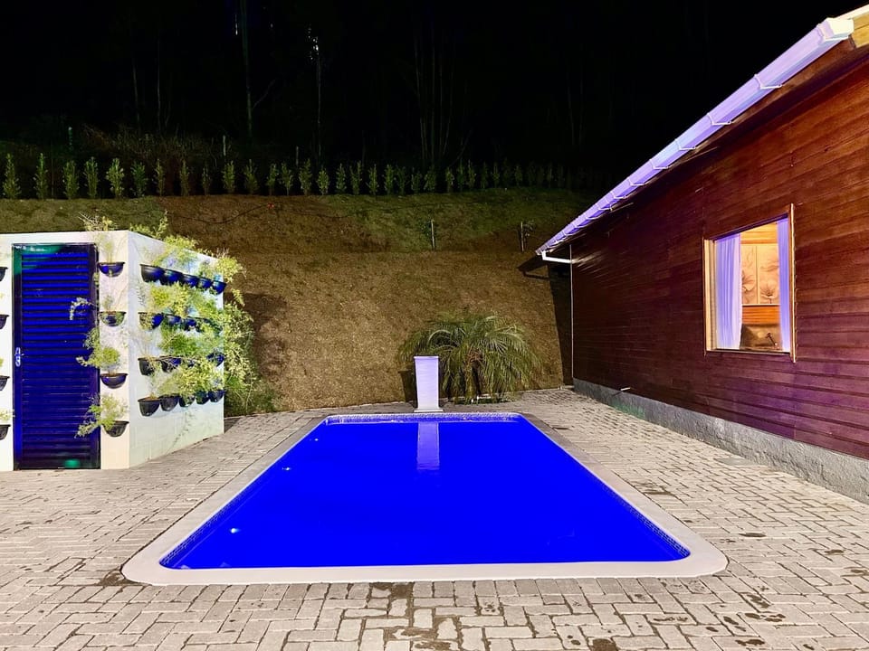 Night, Swimming pool