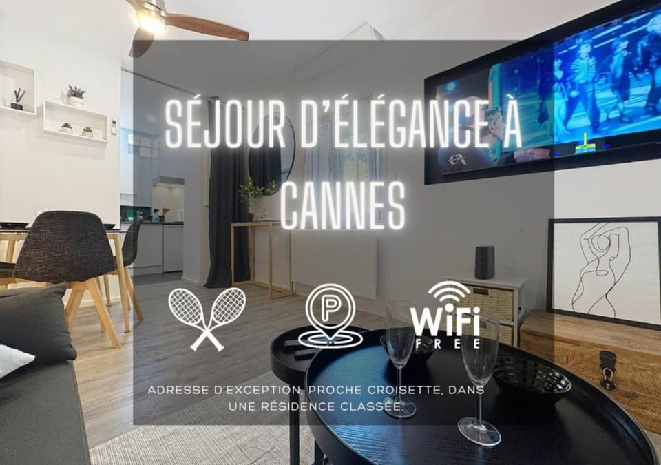 Studio l'Atelier – Parking & Beaches 15 min Walk Apartment in Cannes