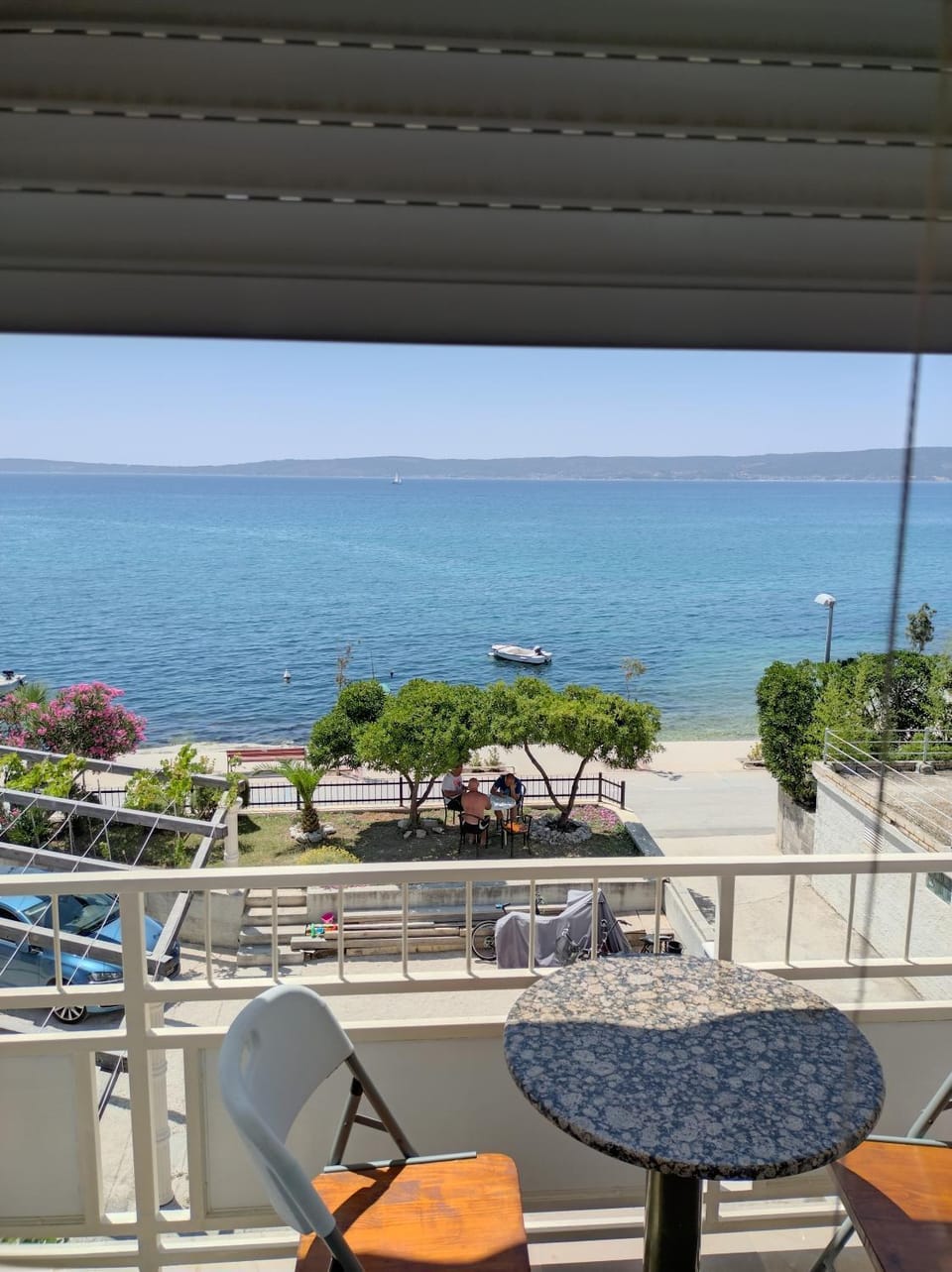 Natural landscape, View (from property/room), Balcony/Terrace, Seating area, Sea view