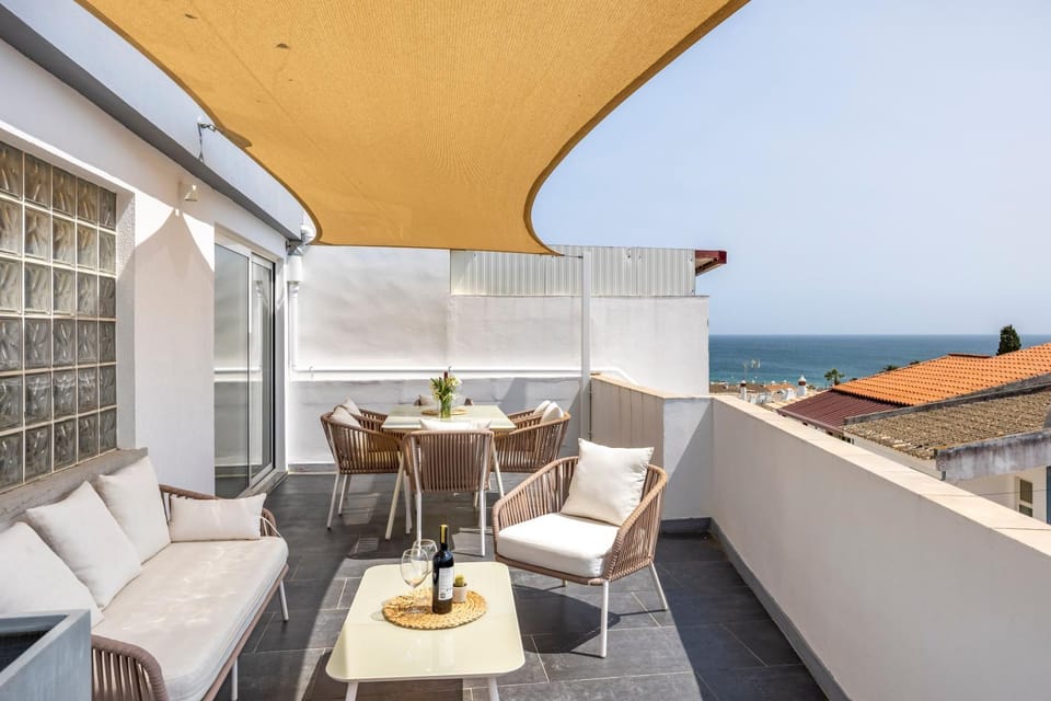 View (from property/room), Balcony/Terrace, Sea view