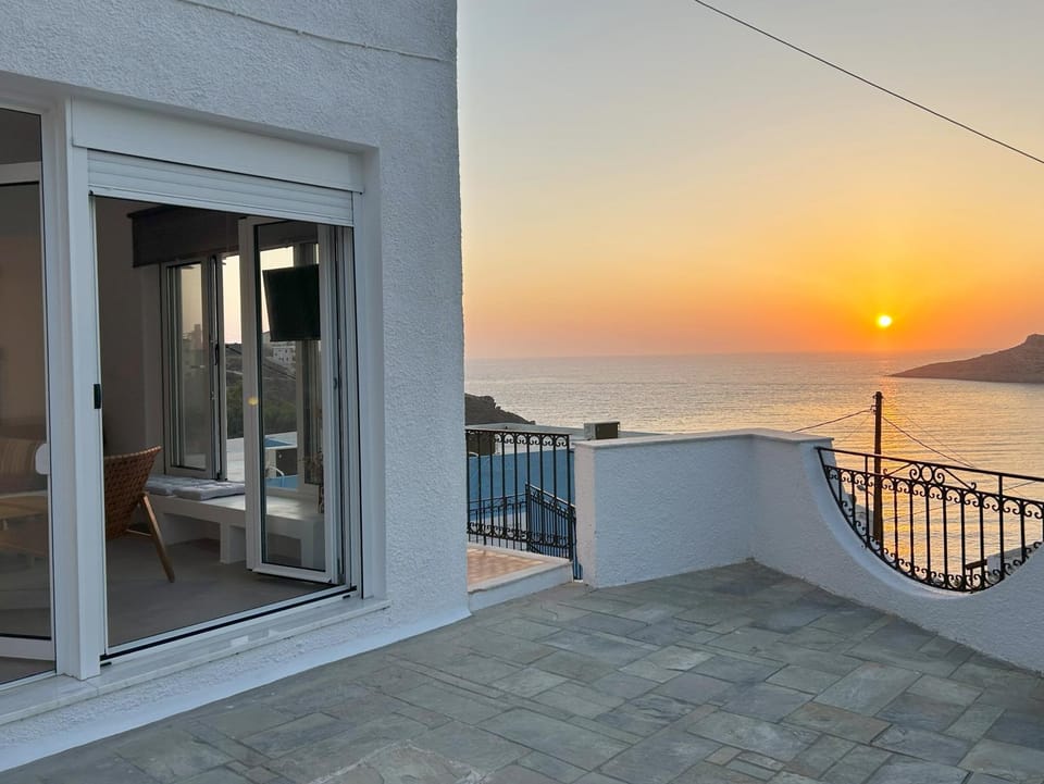 Nearby landmark, Day, Natural landscape, Balcony/Terrace, Mountain view, Sea view, Sunset