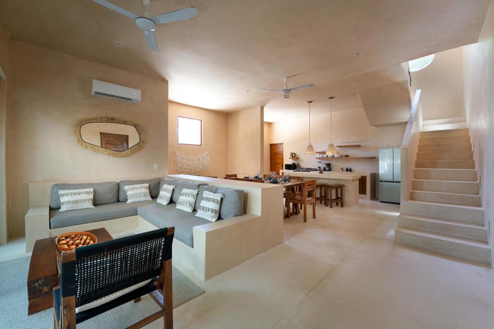 Stylish 3BR Ahal Villa with Pool in Holistika Tulum House in Tulum