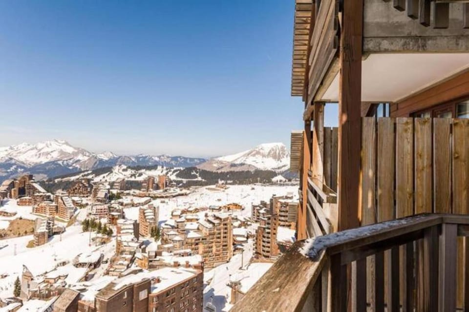 Day, Winter, View (from property/room), Balcony/Terrace, Mountain view