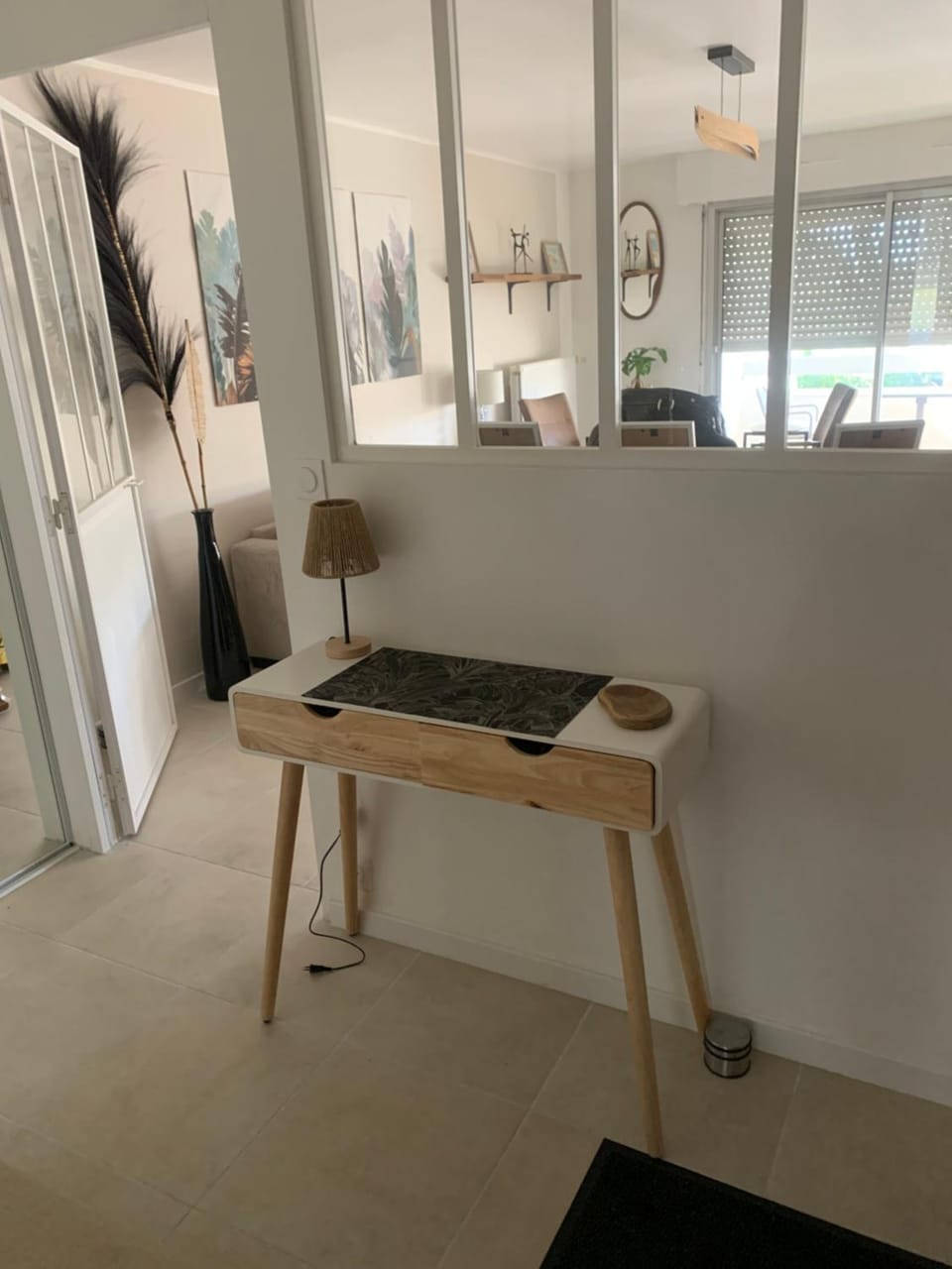 Large 2 bedroom apartment with a quiet harbor view, fiber, balcony, parking Apartment in Séné
