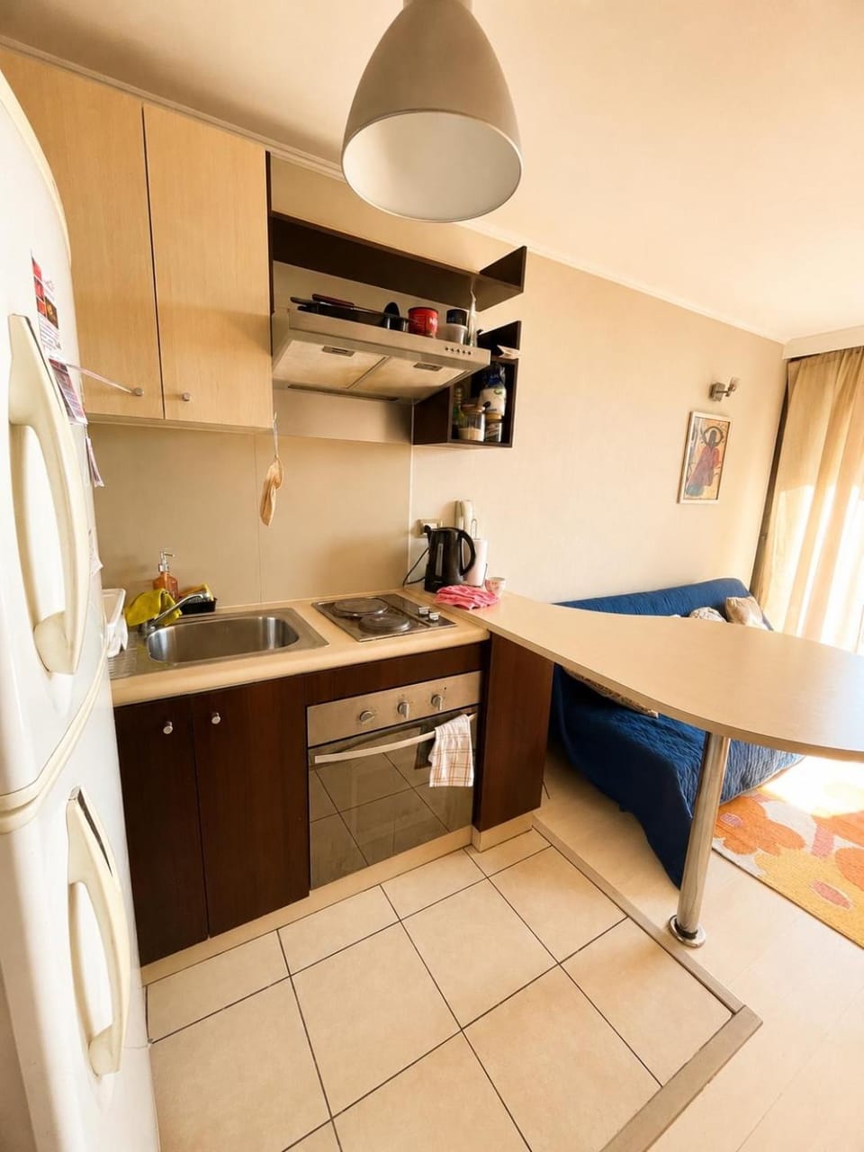 Departamento moderno en Santiago Centro Vista a la Cordillera Metro Santa Lucía Apartment in Santiago