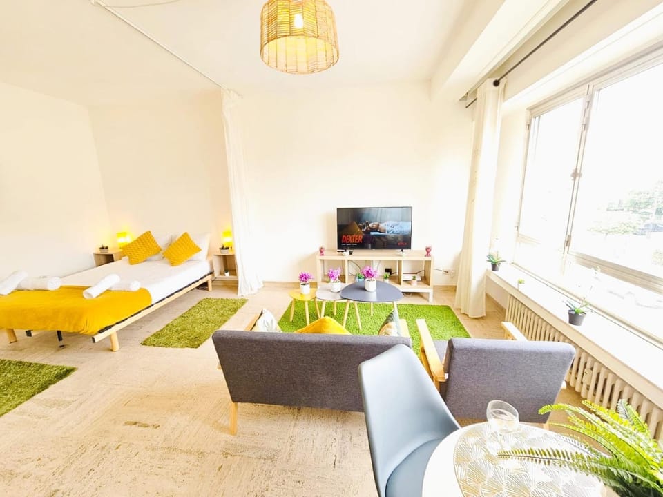 Bright Studio with outdoor balcony Apartment in Luxembourg