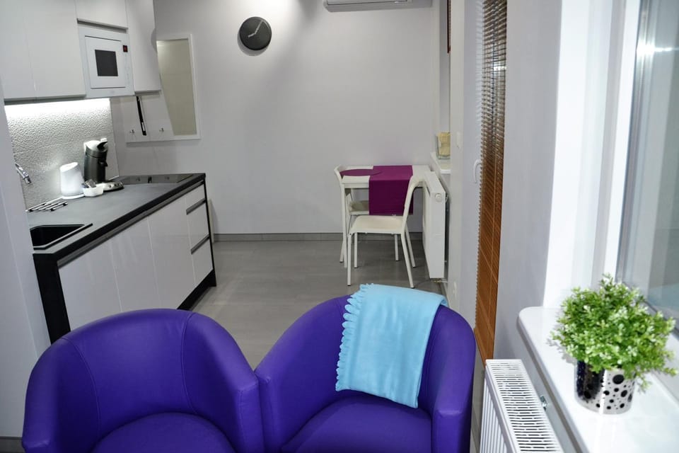 Coffee/tea facilities, Kitchen or kitchenette, Seating area, Dining area