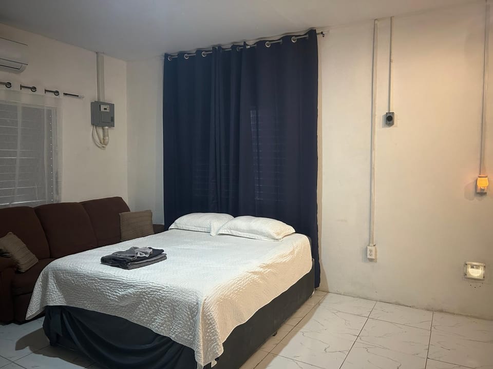 The CoZia Blue Apartment in Belize City