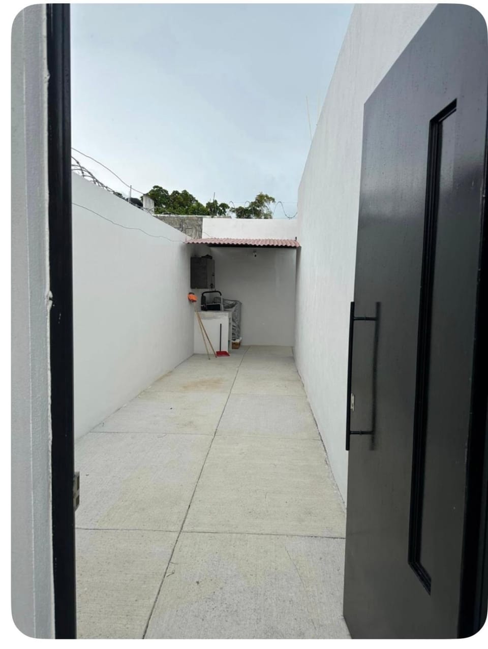 Property building, Patio