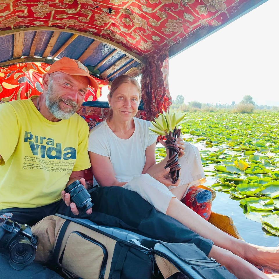 Dolphin houseboat Docked boat in India