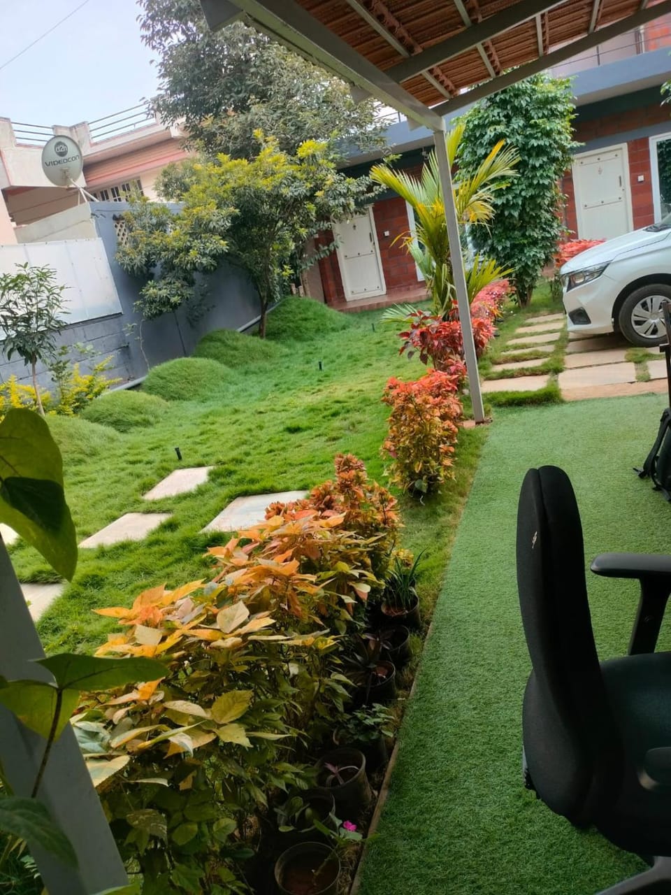 Property building, Garden