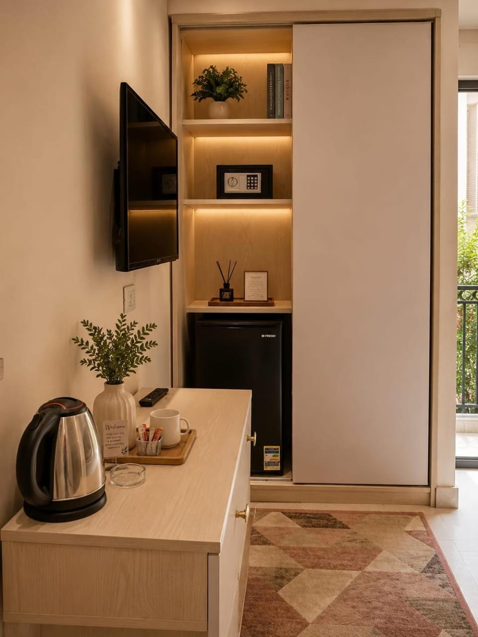 TV and multimedia, Coffee/tea facilities, minibar
