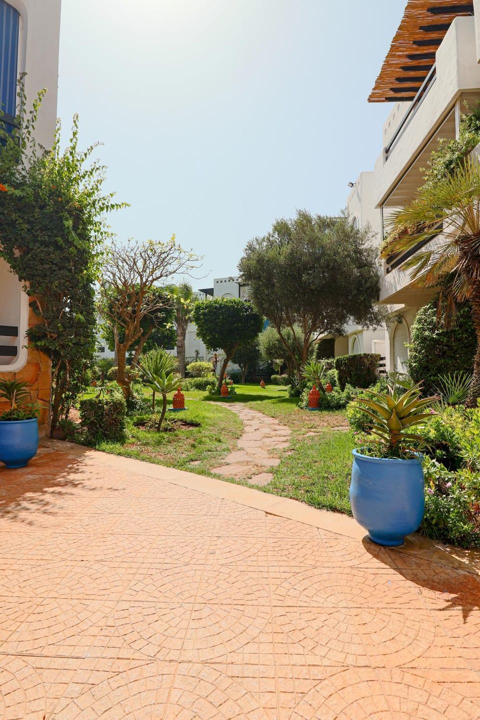 Spring, Garden, Garden view