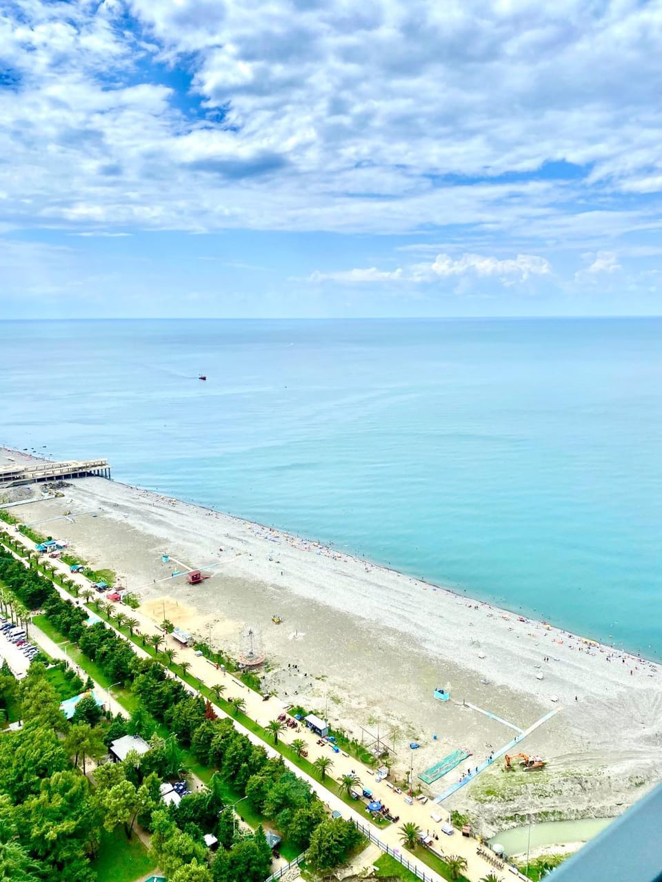 Natural landscape, Bird's eye view, Beach, Sea view