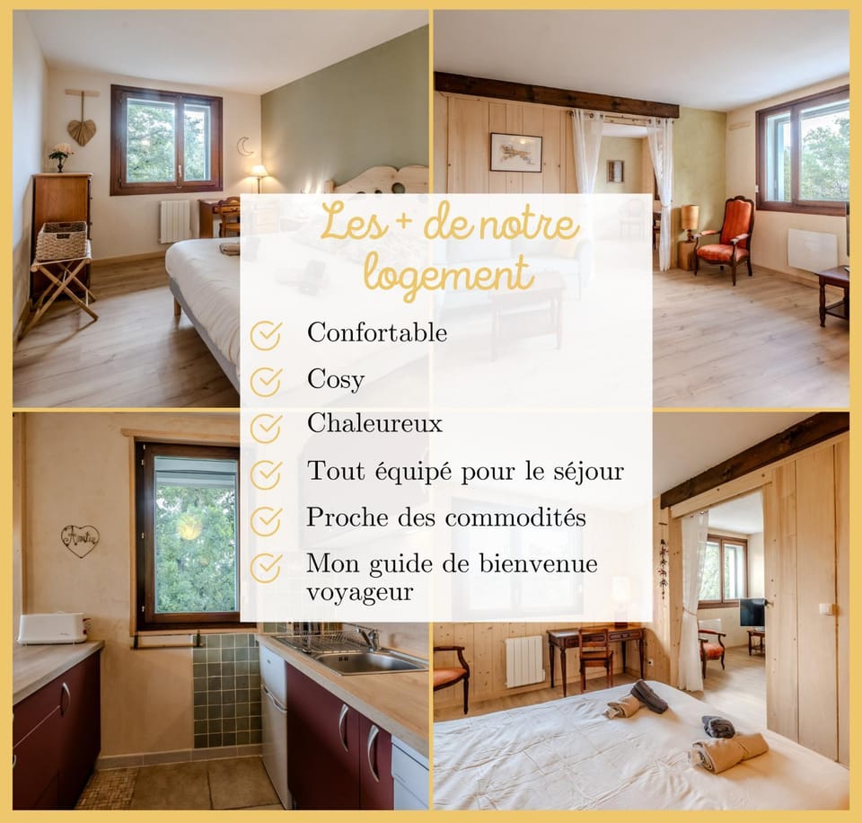 Chez Isabelle & Urbain I T3 I Saint-Julien Apartment in Saint-Julien-en-Genevois
