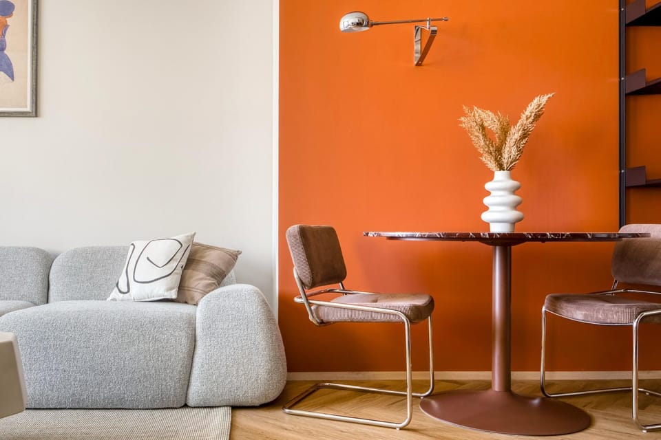 Living room, Seating area, Dining area