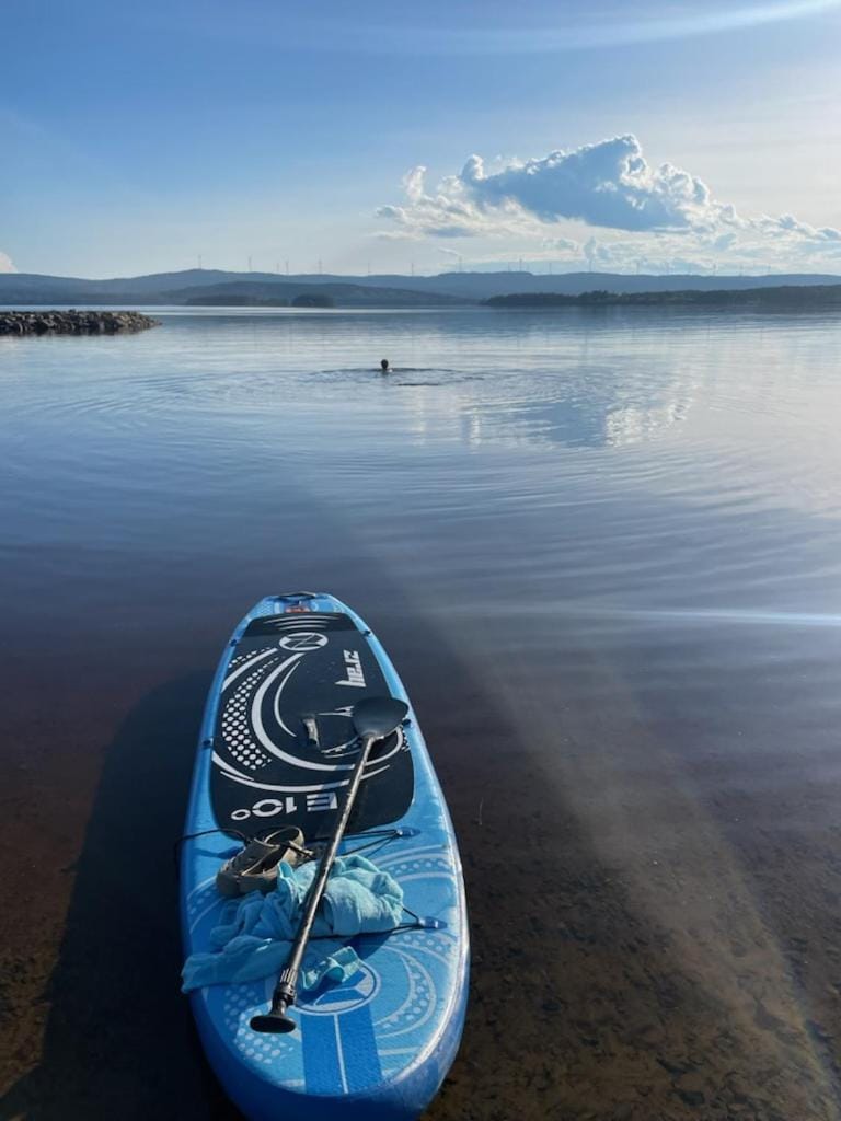 Cabin with lake view, Beach, Rowboat, canoe Cabin in Viken, Norway
