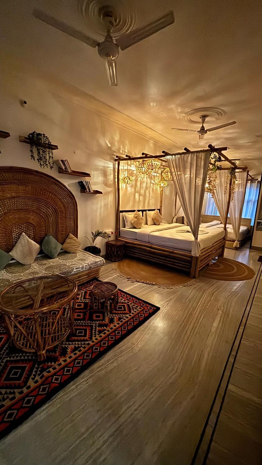 Ganga view by Bella Boho Apartment in Rishikesh