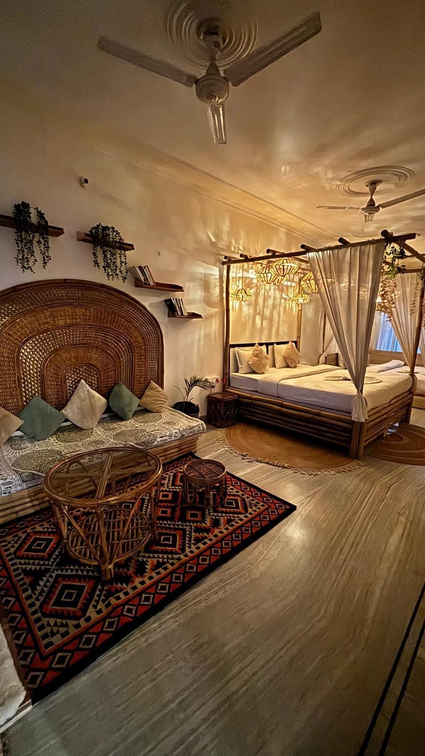 Ganga view by Bella Boho Apartment in Rishikesh
