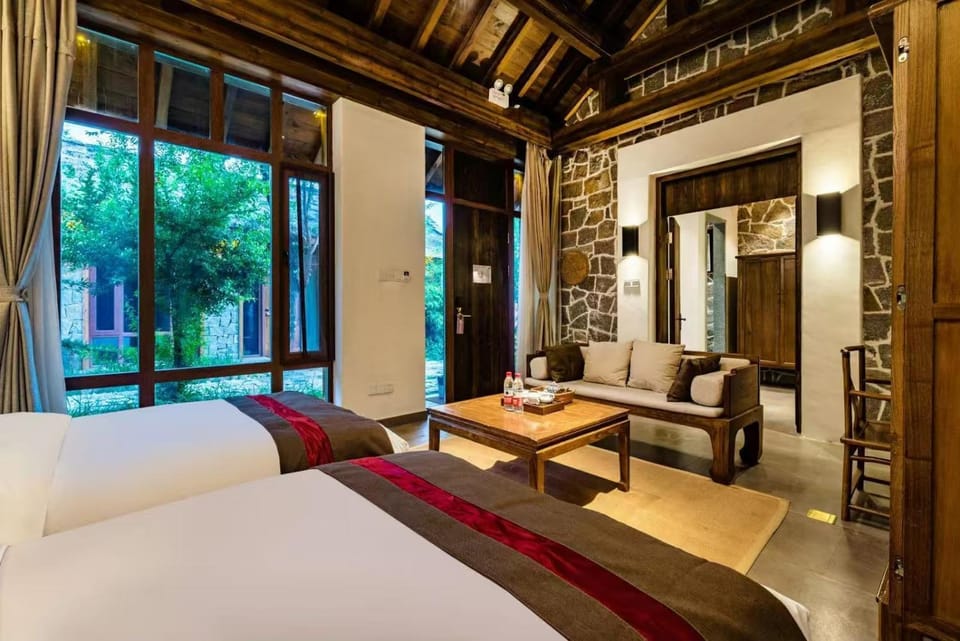 Living room, Bedroom