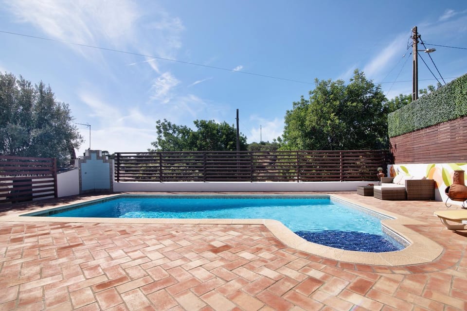 Property building, Living room, Swimming pool