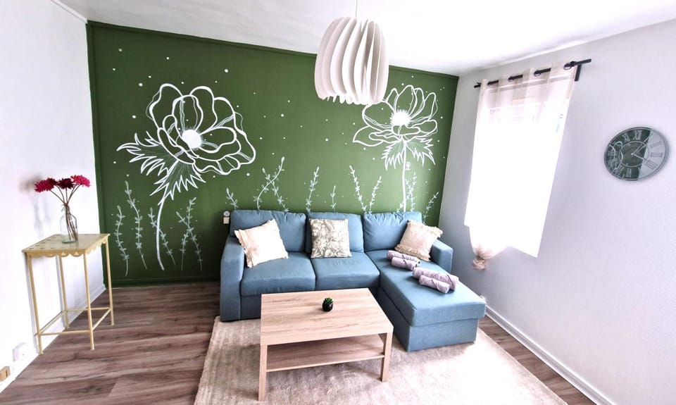 Living room, Bedroom