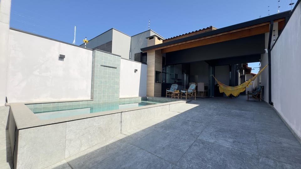 Patio, Pool view