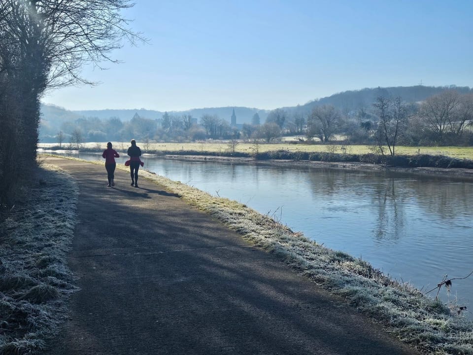 Natural landscape, Hiking, Cycling, River view