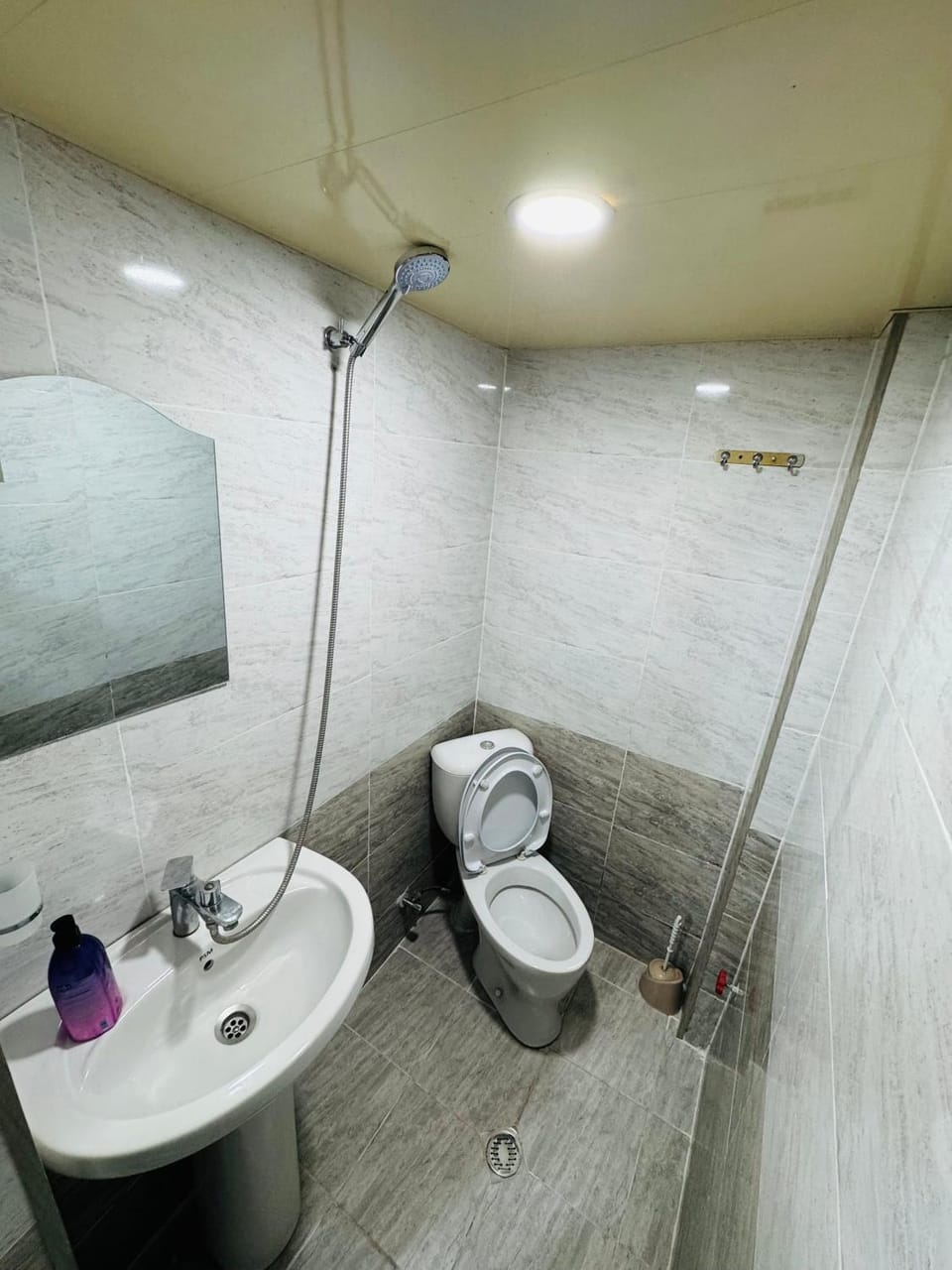 Shower, Toilet, Bathroom, bidet, towels