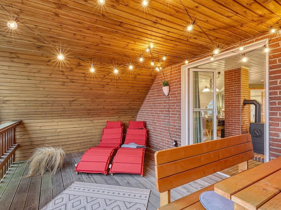 Großes Ferienhaus Dagebüll mit Kamin House in Dagebüll