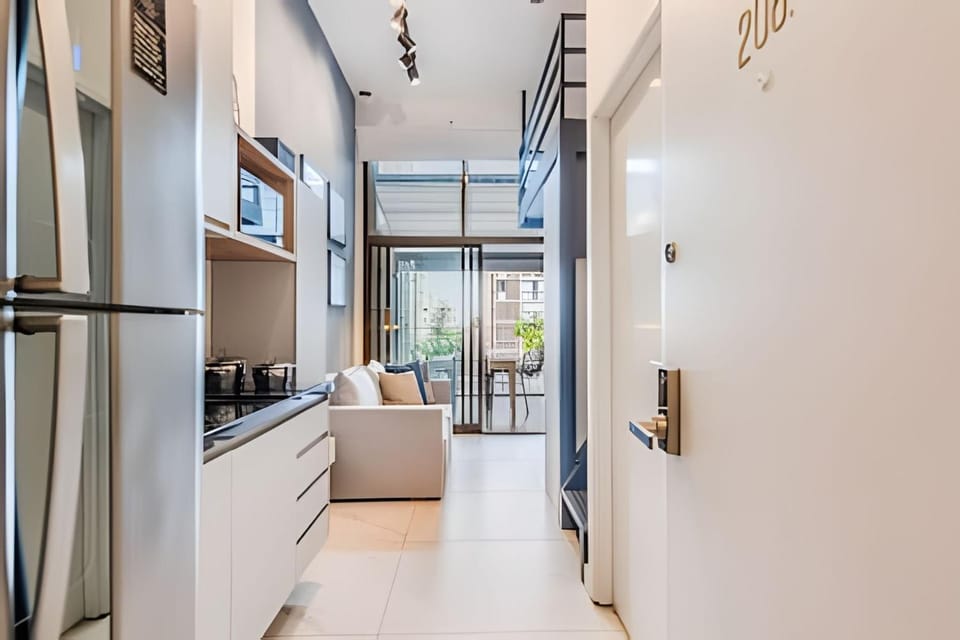 Kitchen or kitchenette, Bedroom