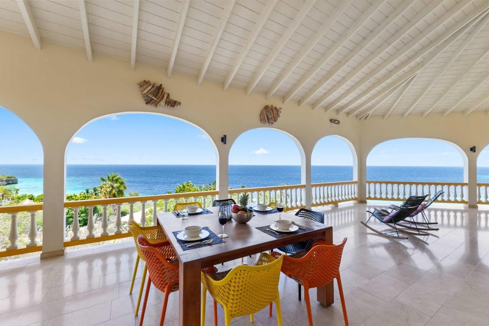 Villa Barbulete - Exclusive luxury sea view villa at Cas Abou Villa in Curaçao