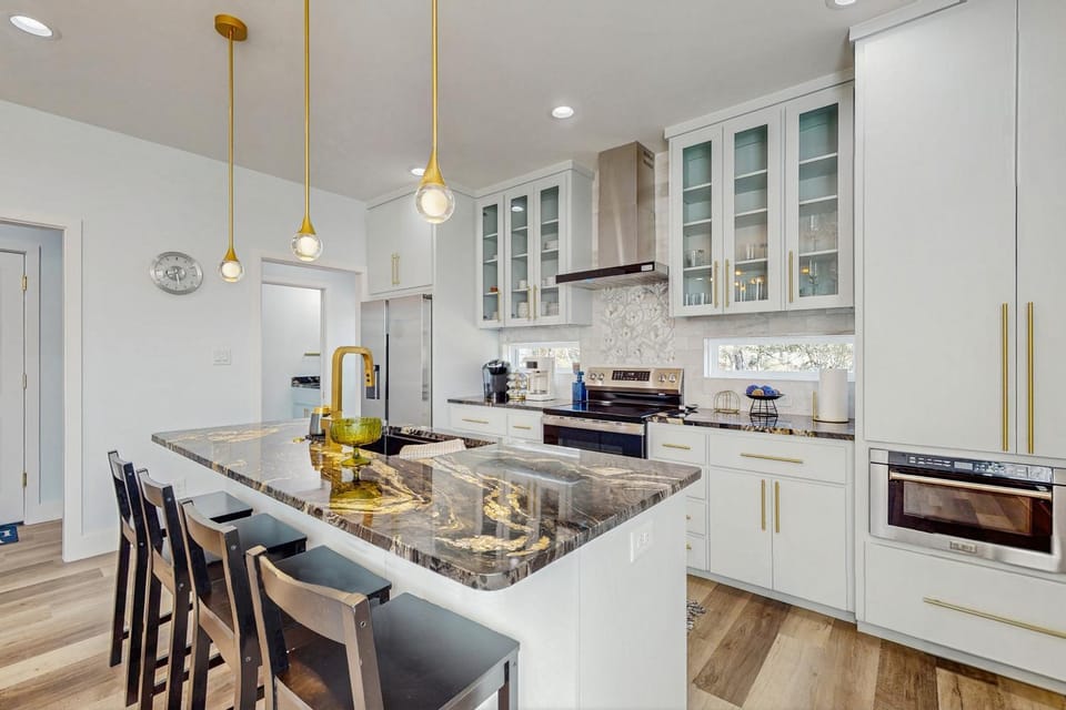 Modern Living in Texas! Home 2 Blocks to Lake LBJ House in Granite Shoals