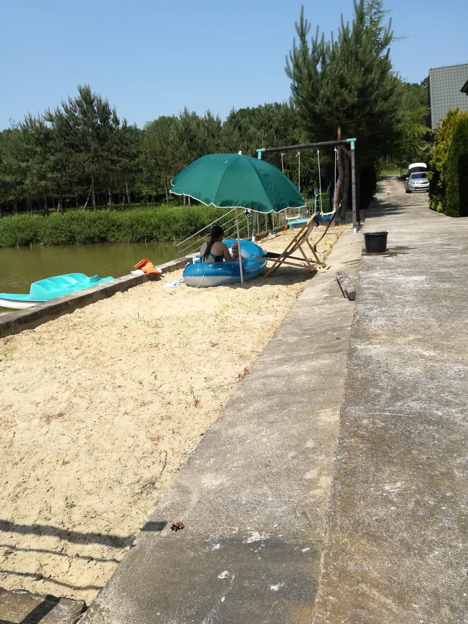 Beach, sunbed
